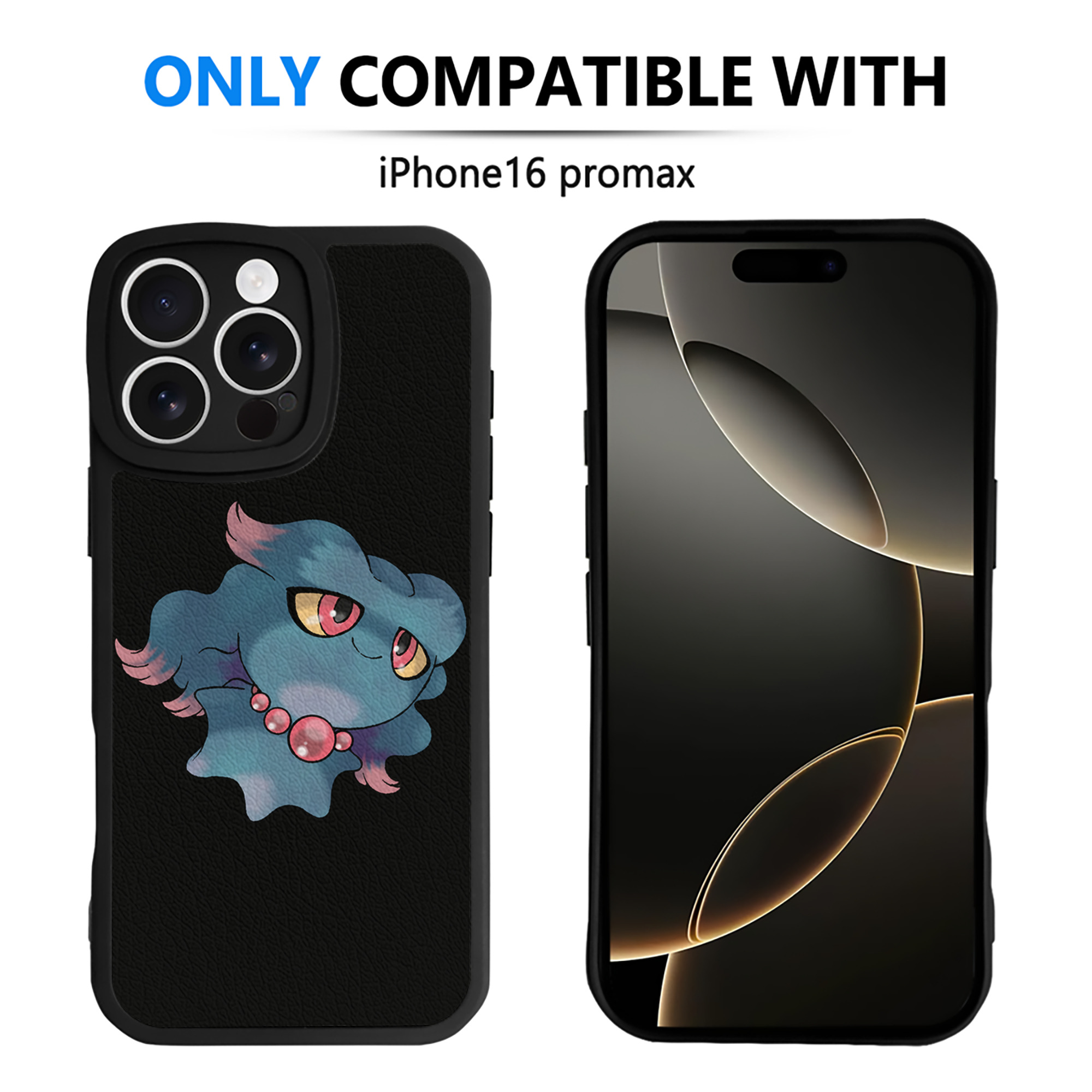 （画像用） ポケットモンスター Pokémon 【iPhone 16シリーズ対応】シリコンスマホケース（レザー調） 材質：シリコン